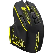 Wozinsky WMGB-1181 Wireless Optical Gaming Mouse 3200 DPI with Built-in Battery and Backlight - Black and Yellow - Pelihiiri - Optinen LED - 4 painiketta - Musta