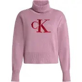 Calvin Klein Jeans Neulepaita orkkidea / punainen