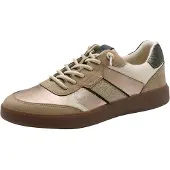 Tamaris Matalavartiset tennarit kerma / tummabeige / kulta / roseekulta
