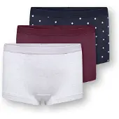 ONLY Koglola 3-Pack Logo Hipster Acc - Burgundy - 134-140