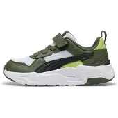 Puma Trinity 2 LT AC+ PS Lenkkarit, White/Moss Veil, 28