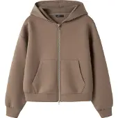 LMTD Nlfhalfa Ls Short Scuba Cardigan - Brown - 170-176