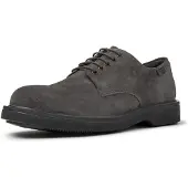 Camper for man. K100998-010 Multicolor lace-up leather shoes Norman (43), Flat, Laces, Casual, Grey