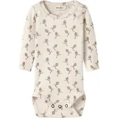Lil´ Atelier Nbfgayo Sig Ls Slim Body Lil - Cream - 68