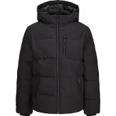 Jack & Jones Pehmustettu takki - JjeBecks - Musta - - 10 v (140) - Pehmustetut takit