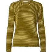 Selected Anna Stripe Pitkähihainen T-paita