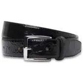 Hackett London for man. HM413616 Nicole black belt (32), Casual, Leather