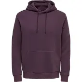 Only & Sons Onsceres Hoodie Sweat Noos - Burgundy - M