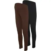 Mamalicious Mlemma Long Legging 2-P A. E. - Black - XXL
