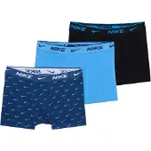 Nike Alushousut 'EVERYDAY' laivastonsininen / taivaansininen / musta / valkoinen