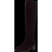 Bianco Biacarol Chelsea Knee High Boot Oily Suede - Black - 36