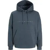 Jack & Jones Collegepaita 'JJESTAR' grafiitti / valkoinen