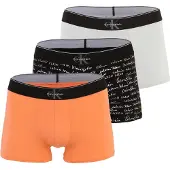 Calvin Klein Underwear Bokserishortsit vaaleanharmaa / oranssi / musta / valkoinen