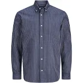 Jack & jones Paita 'JPRBLUHARVEY' laivastonsininen / tummanvihreä / luonnonvalkoinen