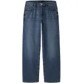 LMTD Nlmbex Dmn R Loose Pant - Blue - 170