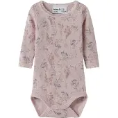 Name it Nbfwang Wool Needle Ls Body Noos - Pink - 74