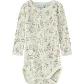 Name it Nbfwang Wool Needle Ls Body Noos - White - 62
