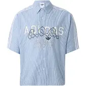 Adidas Originals Texas A&m Aggies Poplin Button Up Lyhythihainen Paita