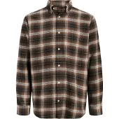 Jack & Jones Jjefield Check Shirt Ls Sn - Black - L