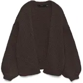 Vero Moda Neuletakki 'VMMAYBE' tummanruskea
