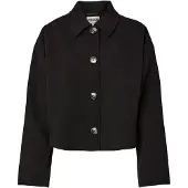 Pieces Pcaya Short Coat Noos Bc - Black - M