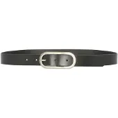 Lee Oval Buckle Belt - Black - 75 x 00