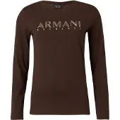 Armani Exchange Paita ruskea / kulta