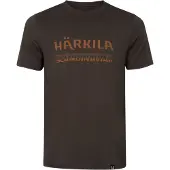 Härkila Scandinavian S/S Shirt Men Shadow Brown L