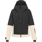 2117 of Sweden Norrdal, laskettelutakki, nainen, beige/musta