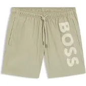BOSS for man. 50514502 Beige Octopus Swimsuit (XL), Beachwear, Polyamide