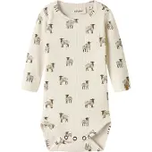 Lil´ Atelier Nbmgavo Eko Ls Slim Body Lil - Cream - 62