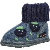 Haflinger Tossu - Hüttenschuh Blaubeere - Taubenblau - - 26 - Tossut