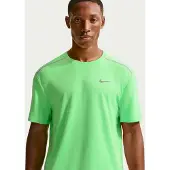Nike Juoksu-t-paita Dri-fit Miler Uv - Illusion Green/heijastava Hopea, koko Large