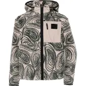 Didriksons Joule Kids' Printed Full-Zip - Beige - 122