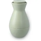 Rosendahl Spice Me Up maustemylly 12 cm, musta/vaaleanvihreä