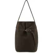 Fredsbruder Softly Bucket-laukku Nahka 36 cm Ruskea