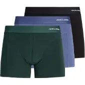Jack & Jones Bokserishortsit 'JACCOMO' savunsininen / vihreä / musta