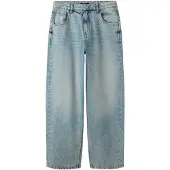 LMTD Nlnbirm Dnm Skate Loose Pant - Blue - 158