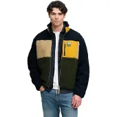 Superdry Colour Block Retro Fleece Kokovetoketjullinen Collegepaita