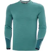 Helly Hansen Lifa Merino Keskipitoinen pyöreä pääntie, miesten, vihreä