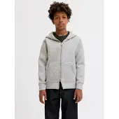 Jack & jones Junior Collegetakki 'JCOLEGACY' meleerattu harmaa