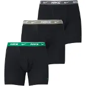 Nike Underwear Bokserishortsit beige / harmaa / vihreä / musta