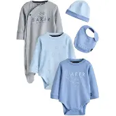 Ted Baker Alusasusetti sininen / vaaleansininen / meleerattu harmaa / valkoinen