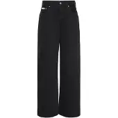 Calvin Klein Jeans The Wide Leg Worn Black - Black - 27 x 31