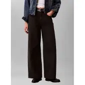 Calvin Klein Jeans The Wide Leg Worn Black - Black - 29 x 31