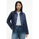 Tommy Hilfiger Lw Padded Slim Quilted Jacket - Navy - S