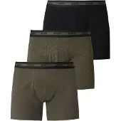 HUGO Bokserishortsit khaki / musta