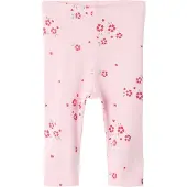 Name it Leggingsit 'NBFNALLINA' vaaleanvihreä / roosa / karpalo