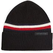 Tommy Hilfiger Th Rwb Beanie - Black - ONE SIZE