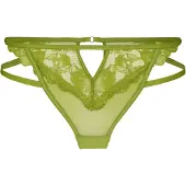Hunkemoller Zara Cheekini - Green - XS